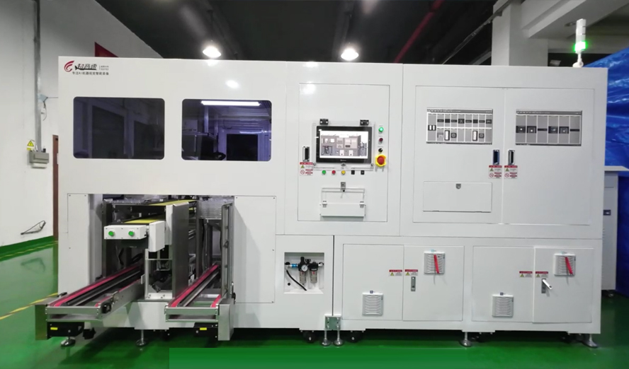 在线动力电池盖板检测机